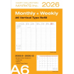 Agenda Refill A6 2025-2026