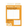 Agenda Refill B6 2025-2026