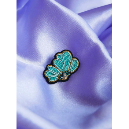 Broche - Flower Azul