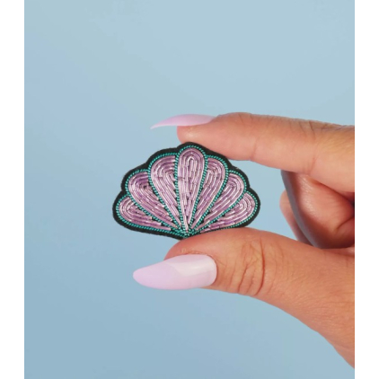 Broche - Coquillage Irisé