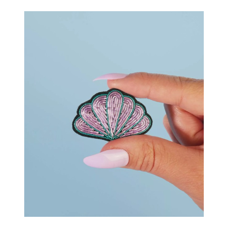 Broche - Coquillage Irisé