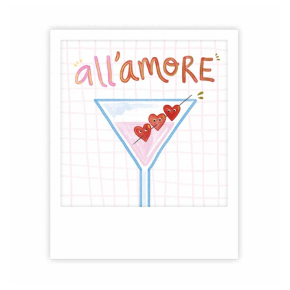 Mini carte postale All'Amore MP1072IT