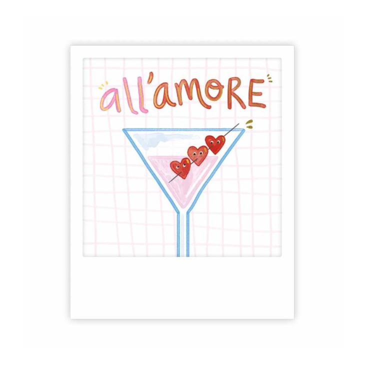 Mini carte postale All'Amore MP1072IT