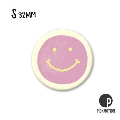 Petit magnet - smiley pink - MS0683