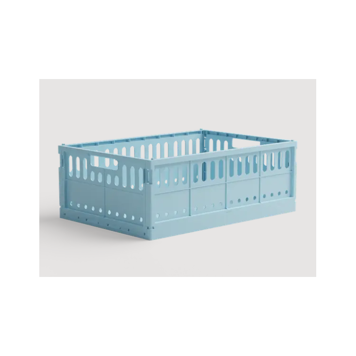 Caissette pliable - Maxi - Crystal Blue