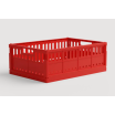 Caissette pliable - Maxi - So Bright Red