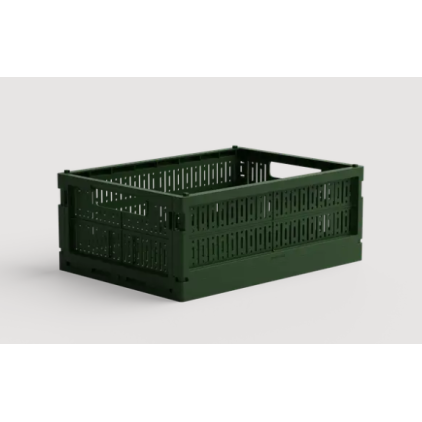 Caissette pliable - Midi - Racing Green