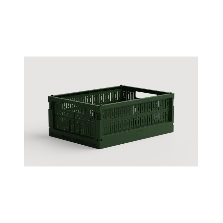 Caissette pliable - Midi - Racing Green