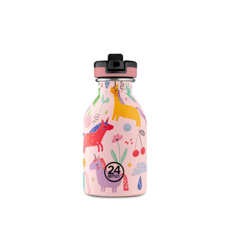 Urban bottle 250 ml Magic Friends AVEC PAILLE