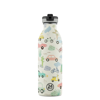 Urban kids bottle 050 Adventure Friends AVEC PAILLE