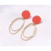 Boucles d'oreilles Liz Orange - F007