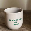 Mug - Breakfast in Bali - Blanc