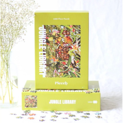 Puzzle - Jungle Library - 1000 pièces