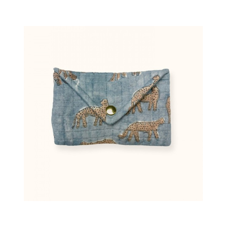 Petite Enveloppe Ravi - Bengale - Celadon