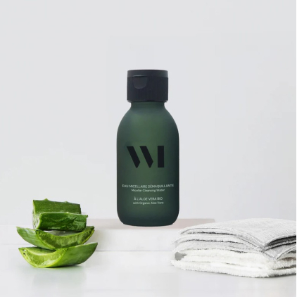 Flacon eau micellaire démaquillante 90ml