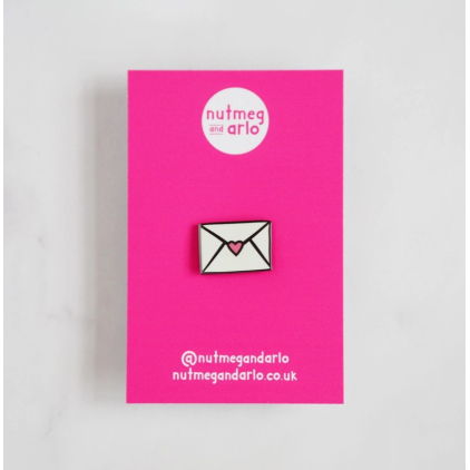 Broche en émail - Poire