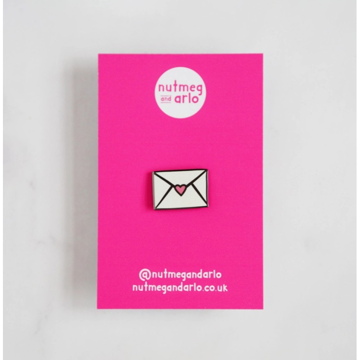 Broche en émail - Poire