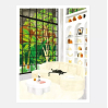 Affiche décorative - Medium - White Sofa - 30x40 cm