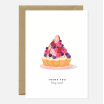 Carte A6 avec enveloppe - Thank you berry much