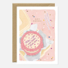 Carte A6 avec enveloppe - Older wiser cake
