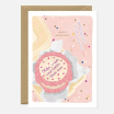 Carte A6 avec enveloppe - Older wiser cake