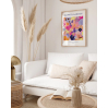 Affiche décorative - Small - Flower garden - 18x24 cm