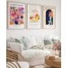 Affiche décorative - Small - Flower garden - 18x24 cm