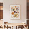 Affiche décorative - Medium - Brunch - 30x40 cm