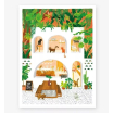 Affiche décorative - Large - Café - 50x70 cm