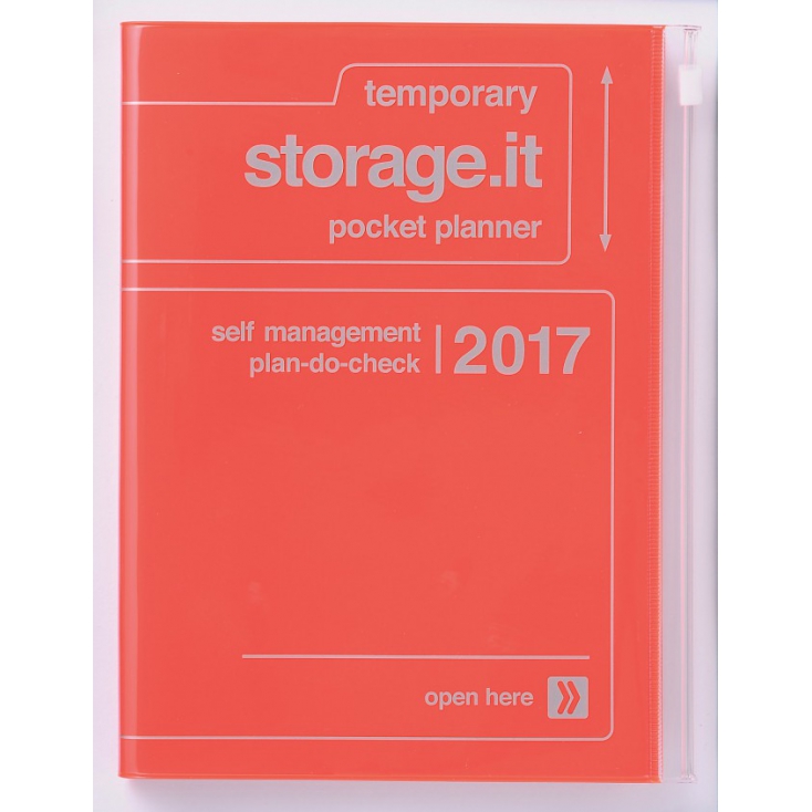 Agenda A5  Storage it orange
