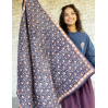 Foulard Latika - Cactus - Navy