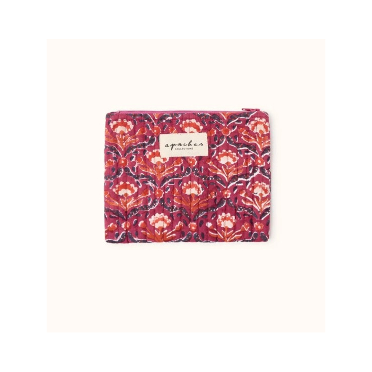 Mini pochette Mana - Cactus - Cherry