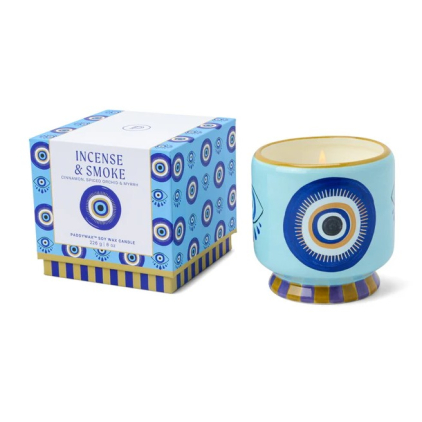 Bougie en céramique - A dopo - Eye - 226g - Incense & Smoke