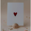Porte carte - Demi-cercle - coeur
