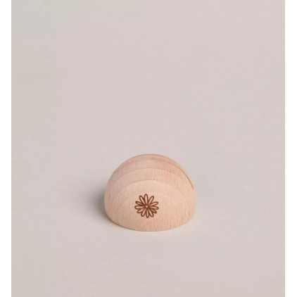 Porte carte - Demi-cercle - marguerite