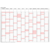 Notebook calendar 2026 M - Kaki