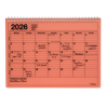 Notebook calendar 2026 M - Orange
