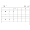 Notebook calendar 2026 M - Orange