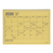 Notebook calendar 2026 S - Yellow