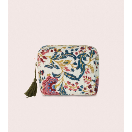 Grande trousse matelassée - Archana - Pin