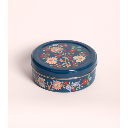 Boîte ronde en inox - Chintz