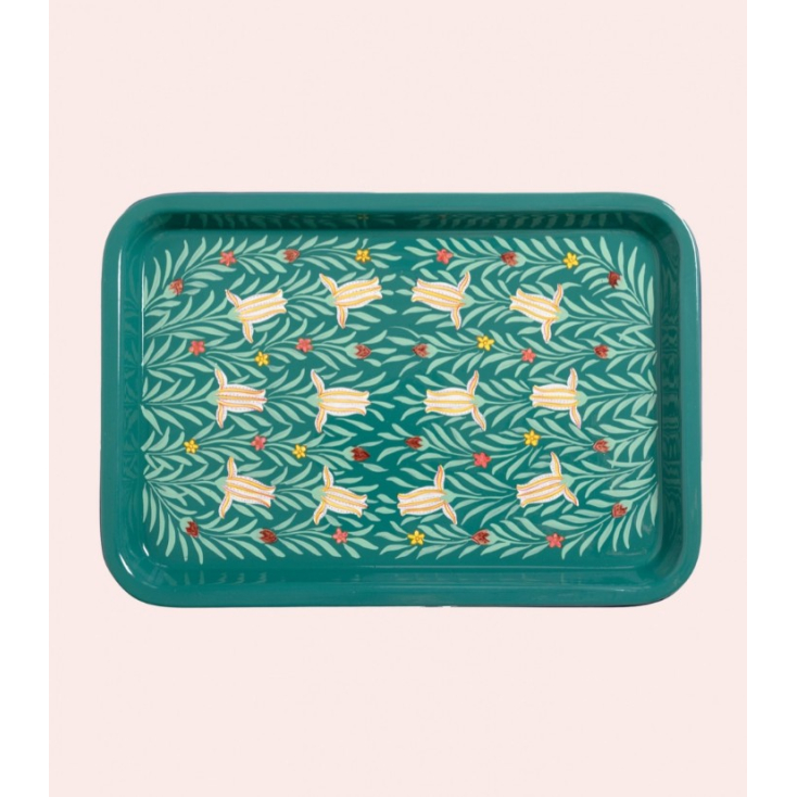 Grand plateau en inox - Chintz