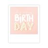 Carte postale - happy birthday daisies - ZG1681EN