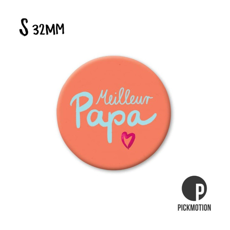 Petit magnet - meilleur papa - MS0771FR