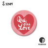 Petit magnet - que du love - MS0788FR