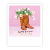 Mini carte postale - happy birthday beautiful - MP1145EN