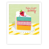 Mini carte postale - relax it's your birthday - MP1131EN