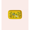 Petit plateau en inox - Paon