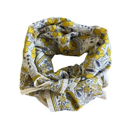 Foulard Agra - Bouton d'or