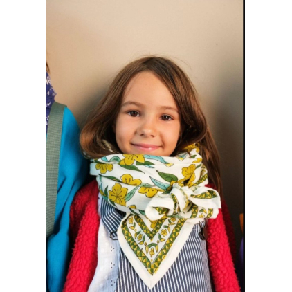 Foulard Jaipur - Ocre